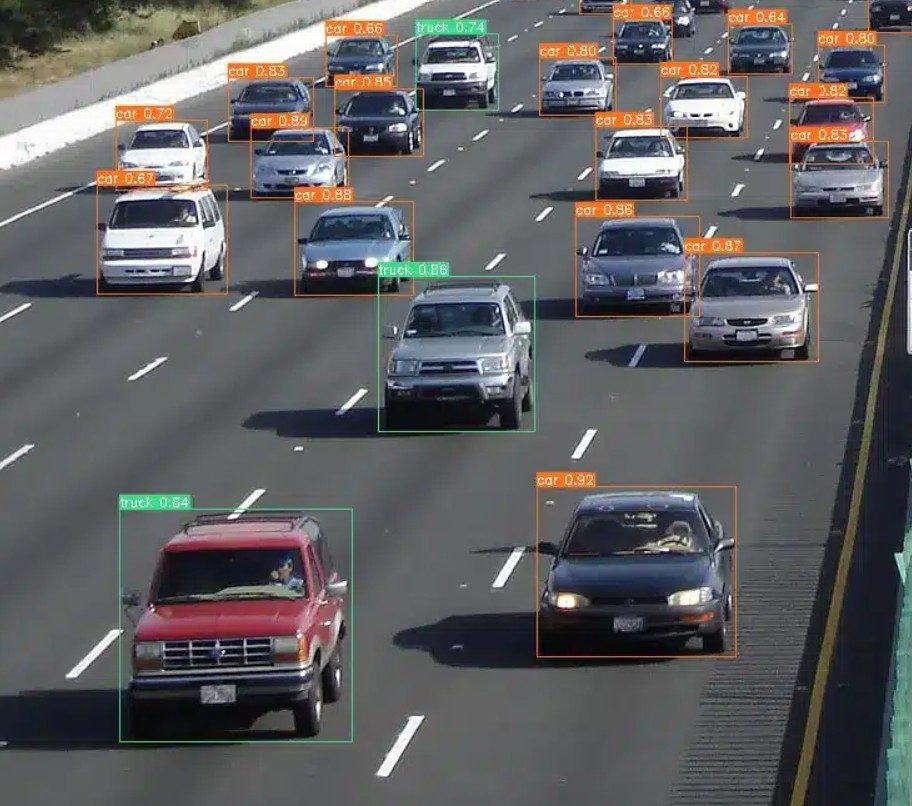 Detección de vehículos con visión artificial en una autopista